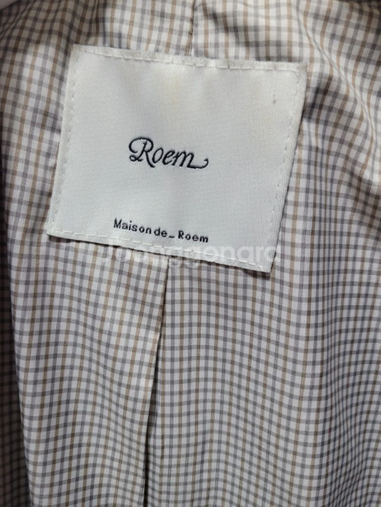 거의 새옷/로엠 여자 트렌치코트 프리사이즈--1