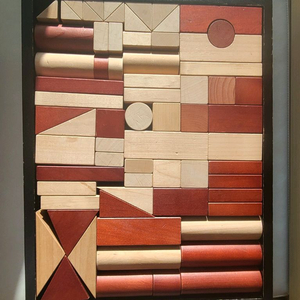 원목 교구 세트 (몬테소리 이케아)