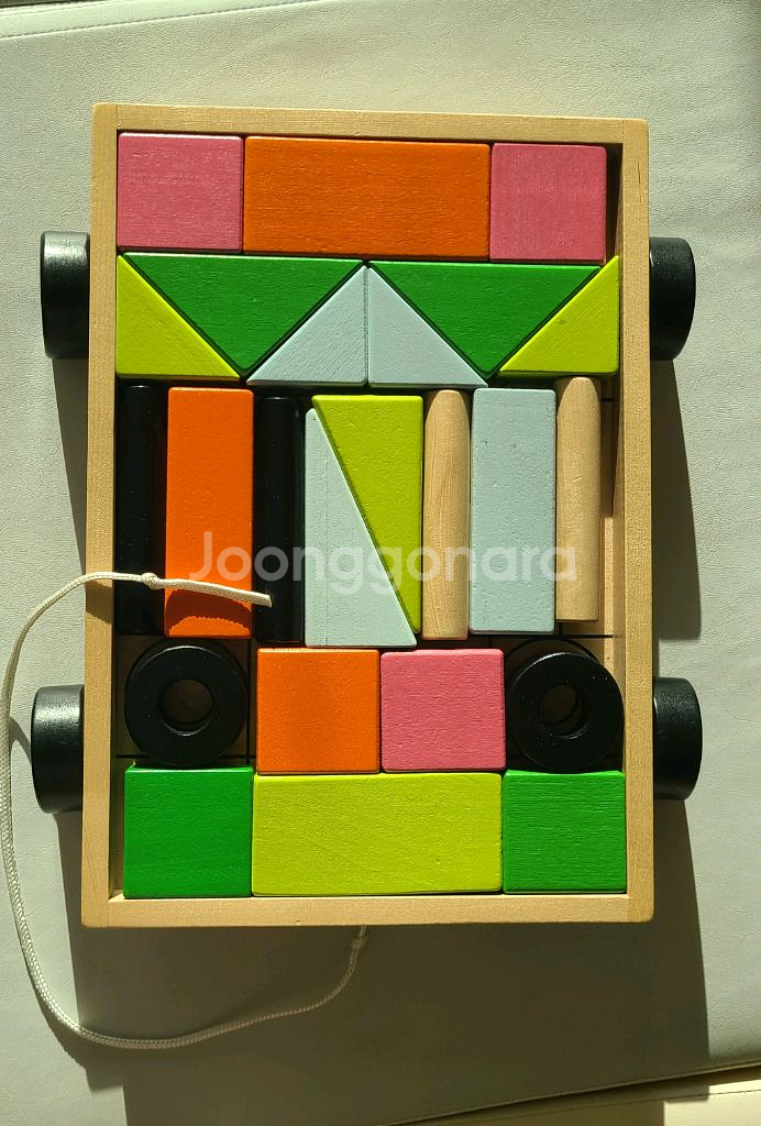 원목 교구 세트 (몬테소리 이케아)--1