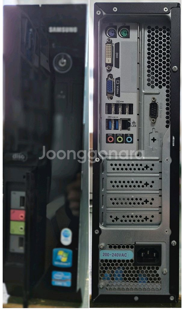 사무용 / 인강용 삼성 슬림형 컴퓨터 본체--6