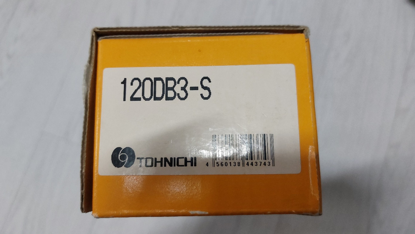 토니치 120DB3-S 토크인디게이터 토크 검사용 토크렌치 이미지