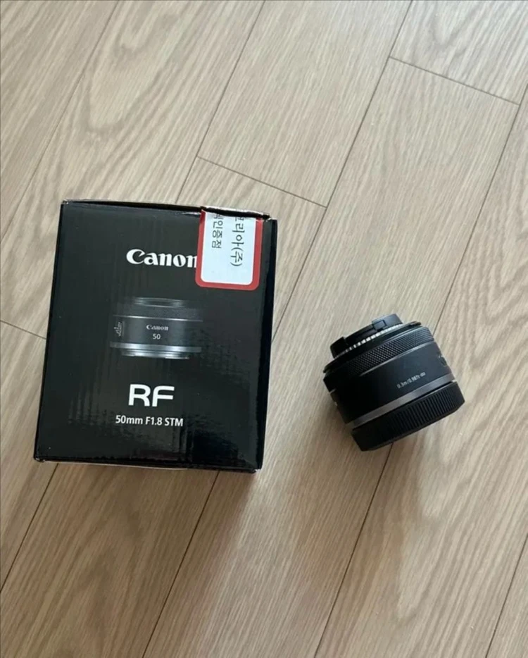 캐논 RF 50mm F1.8 STM 렌즈 새상품 - 안심되는 중고거래