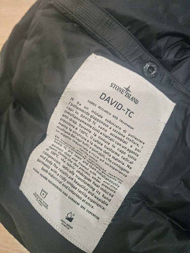 스톤아일랜드 다비드 tc down 양털패딩--8