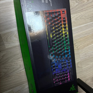 레이저 Razer BlackWidow V3 Linear KR 게이밍키보드 블랙 옐로우축