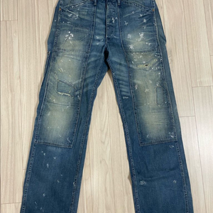 RRL 디스트레스트 카펜터 진