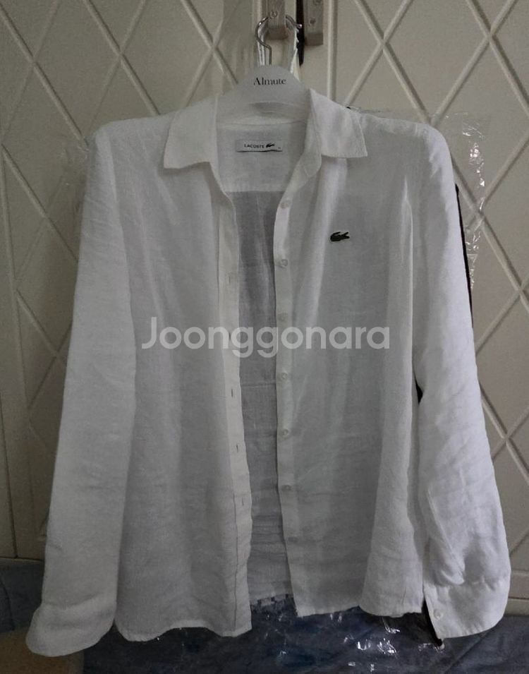 라코스테 린넨 셔츠 34사이즈 (44~55)--1