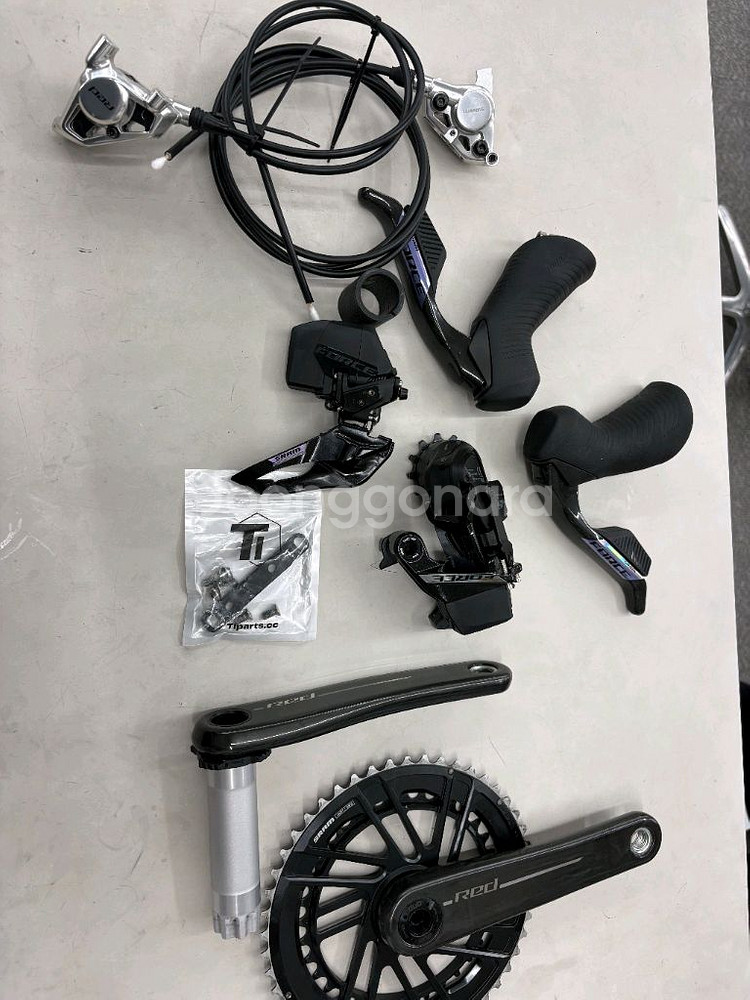 신형 스램 포스 E1, 레드 E1 혼합 그룹셋 판매합니다--0