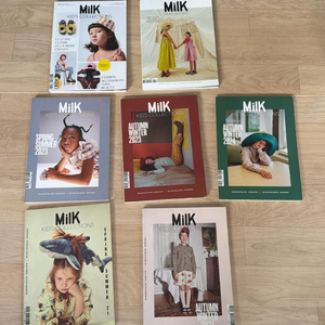 MILK 잡지 7권 세트