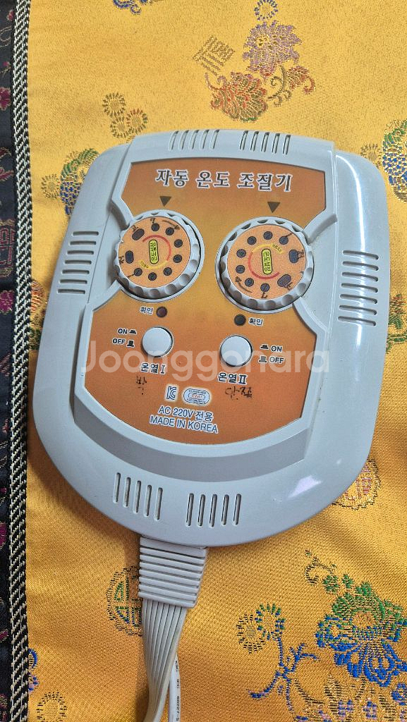 전기온열매트 더블사이즈 한쪽만 작동됨--0