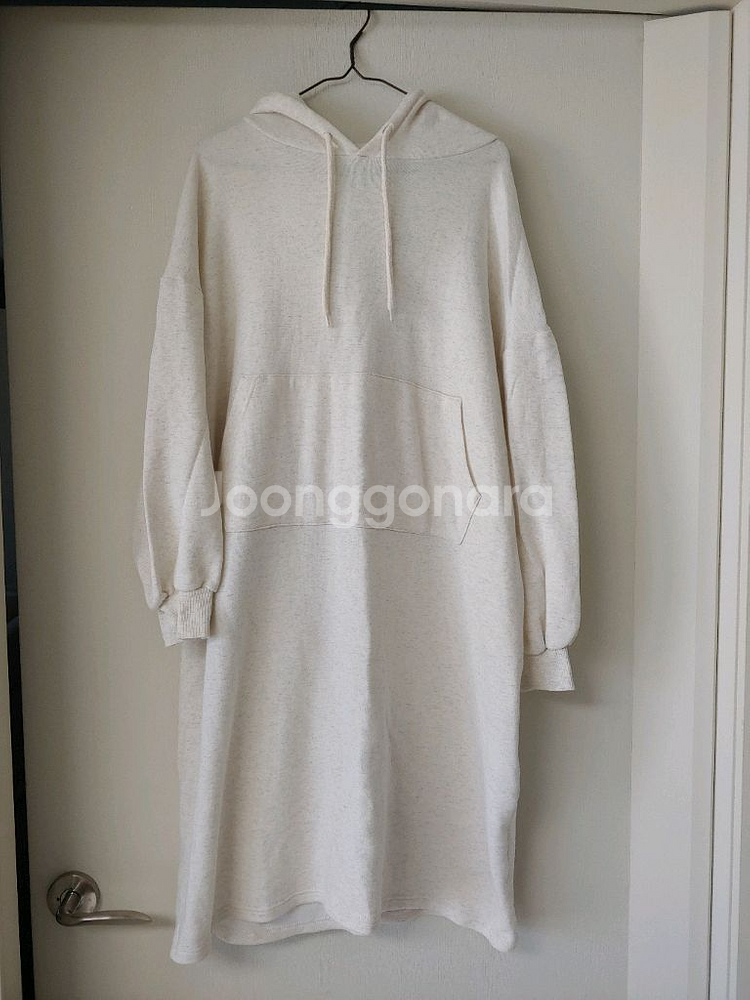 여성 기모 롱후드 원피스 프리사이즈(반값택포)--0