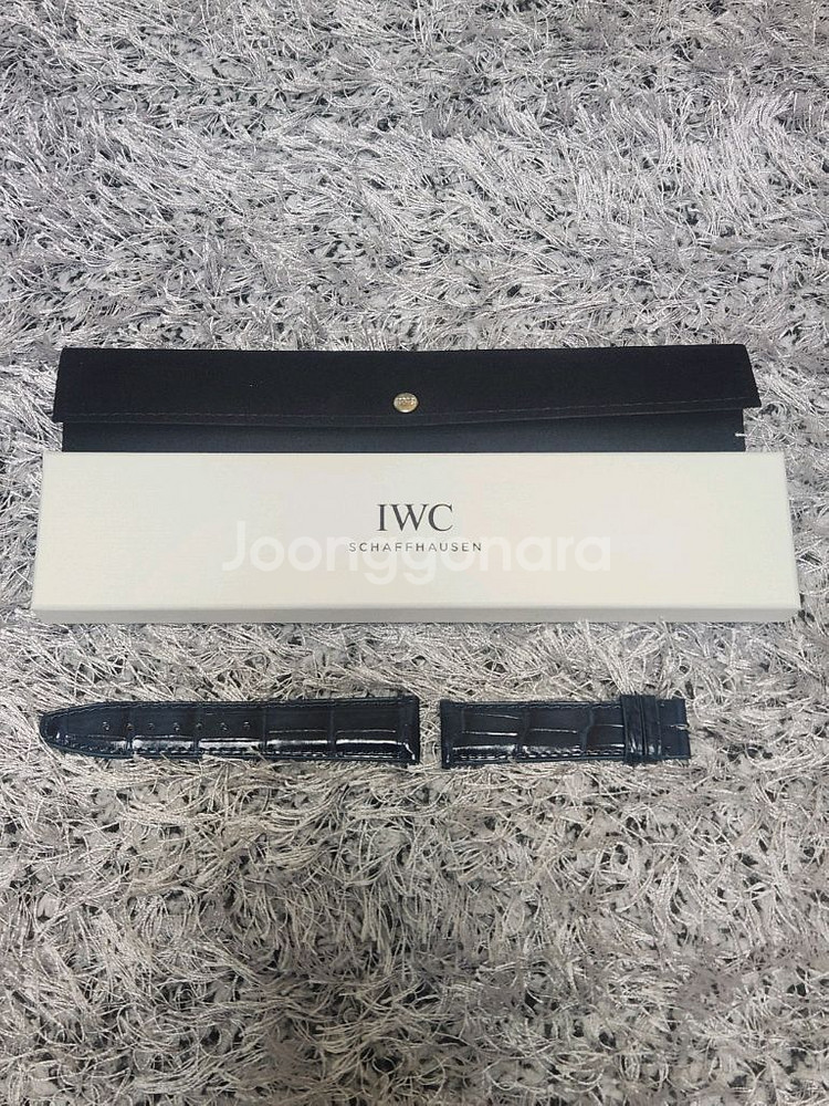 IWC 포르투기저용 산토니 레더 스트랩 판매합니다(미사용품)--0