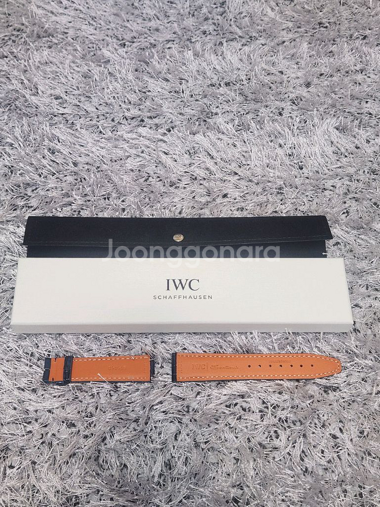 IWC 포르투기저용 산토니 레더 스트랩 판매합니다(미사용품)--1