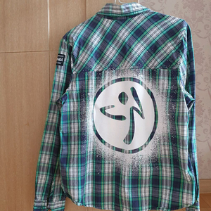 줌바 정품남방xs