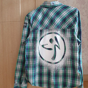 줌바 정품남방xs