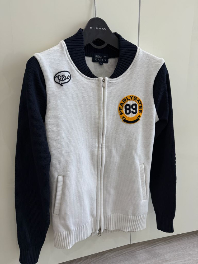 파리게이츠 골프 여성 니트 집업 자켓 50만대 고급제품--1