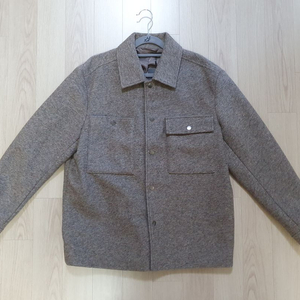 컨셉원 울 블렌드 루즈핏 셔츠자켓 / 오트밀 / M(95) / 울셔켓