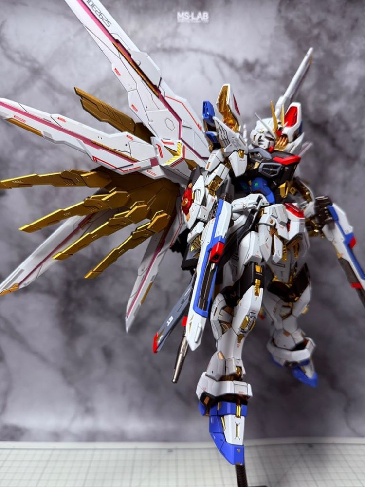 MGEX 스트라이크 프리덤건담 완성작 이미지