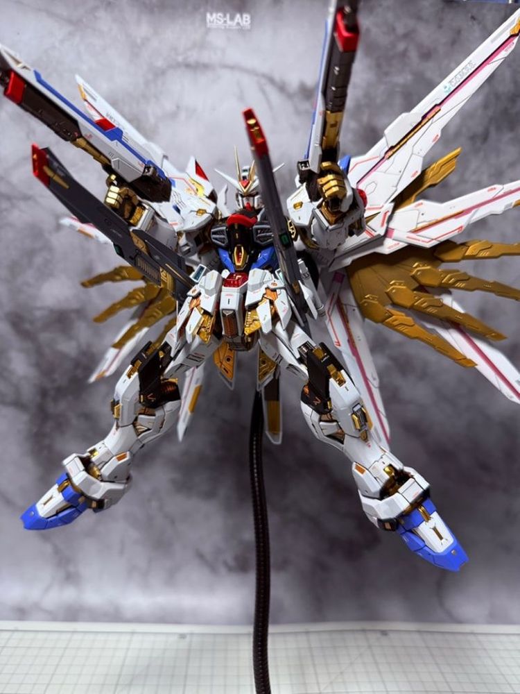 MGEX 스트라이크 프리덤건담 완성작 이미지