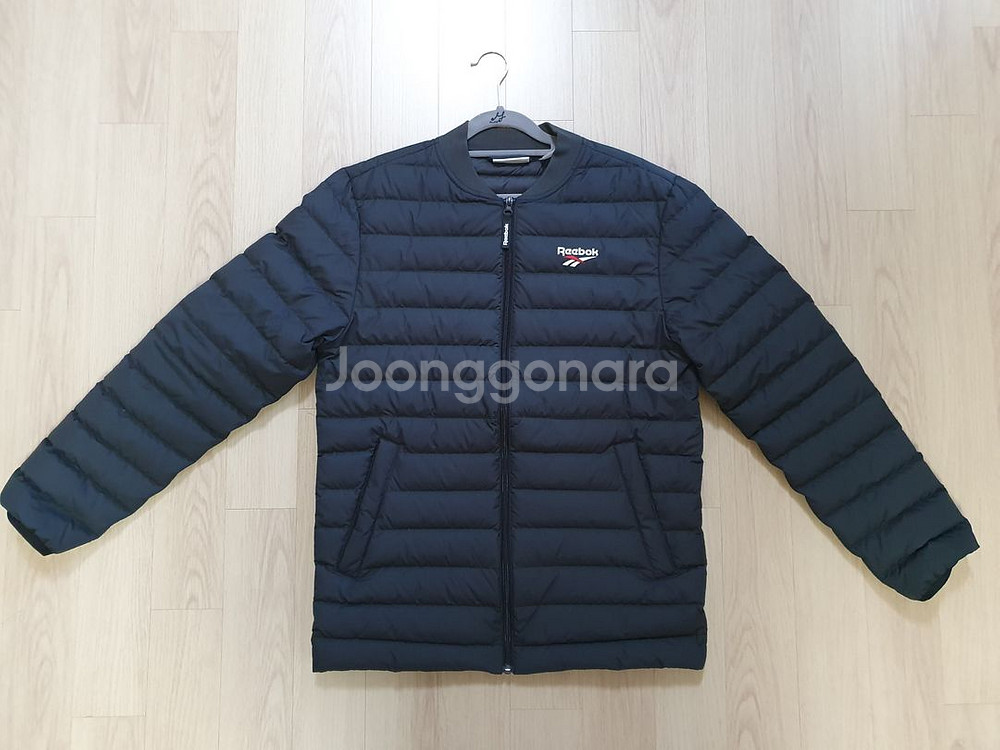 리복 다운자켓 라이트 FT2367 / 블랙 / L(100) / 패딩 점퍼--0