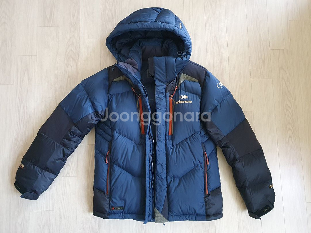 아이더 에리스 다운자켓 / 네이비 / M(95) / 구스다운 패딩 점퍼--0