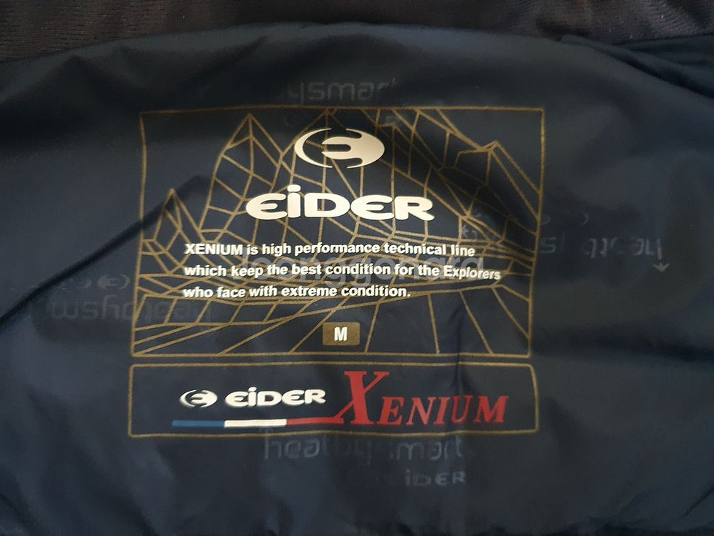 아이더 에리스 다운자켓 / 네이비 / M(95) / 구스다운 패딩 점퍼--2