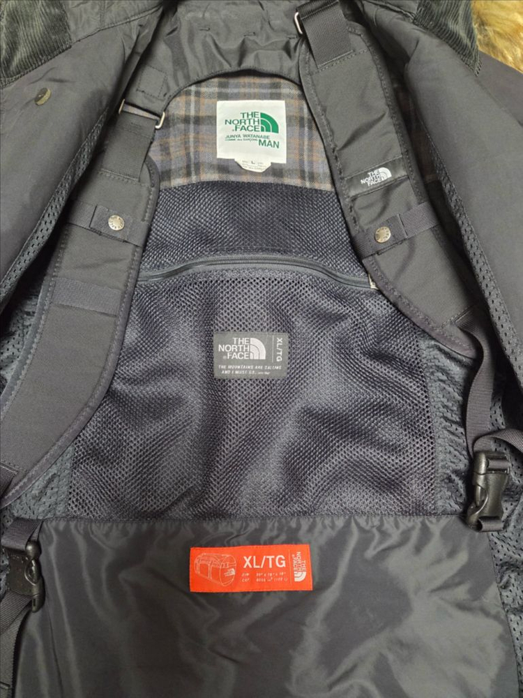 준야와타나베맨 노스페이스 봄버 이미지