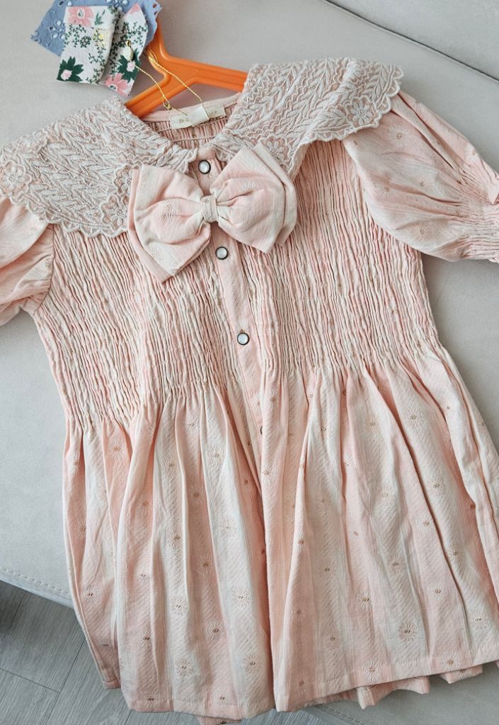 봉주르다이어리 반팔 원피스4y(가격내림)--2