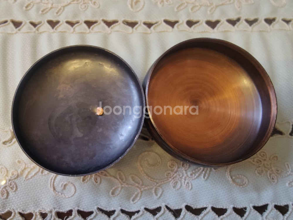 빈티지 구리 보석함--2