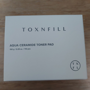톡스앤필 아쿠아 세라마이드 토너패드 110pcs / 150g 미개봉 새제품