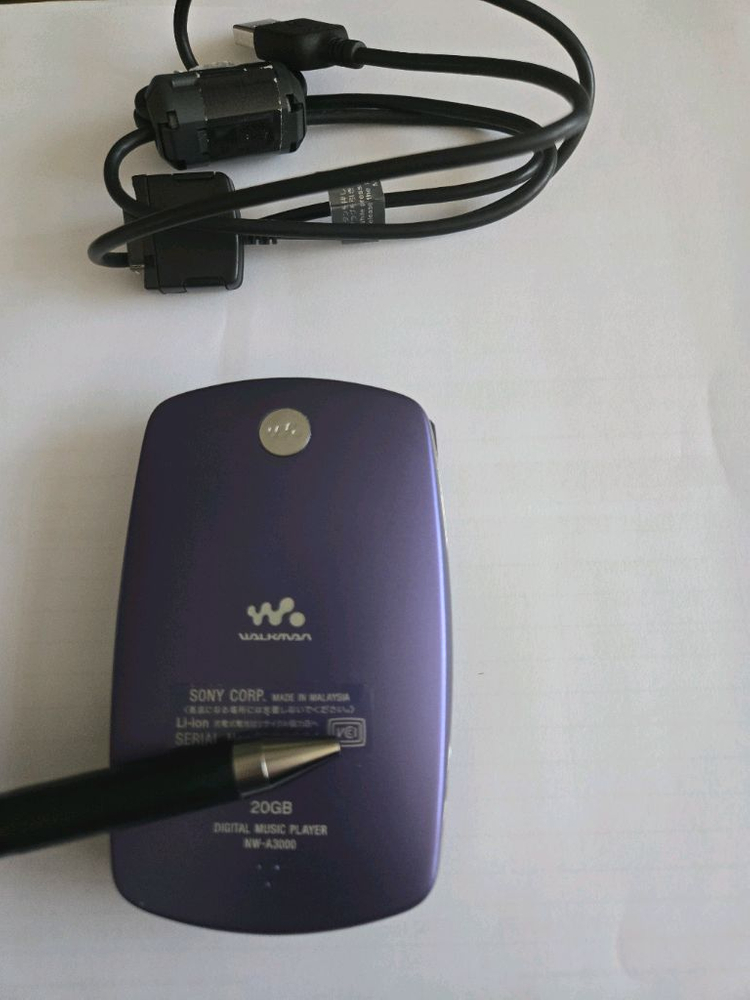 소니 워크맨 NW-a3000 MP3 플레이어 이미지