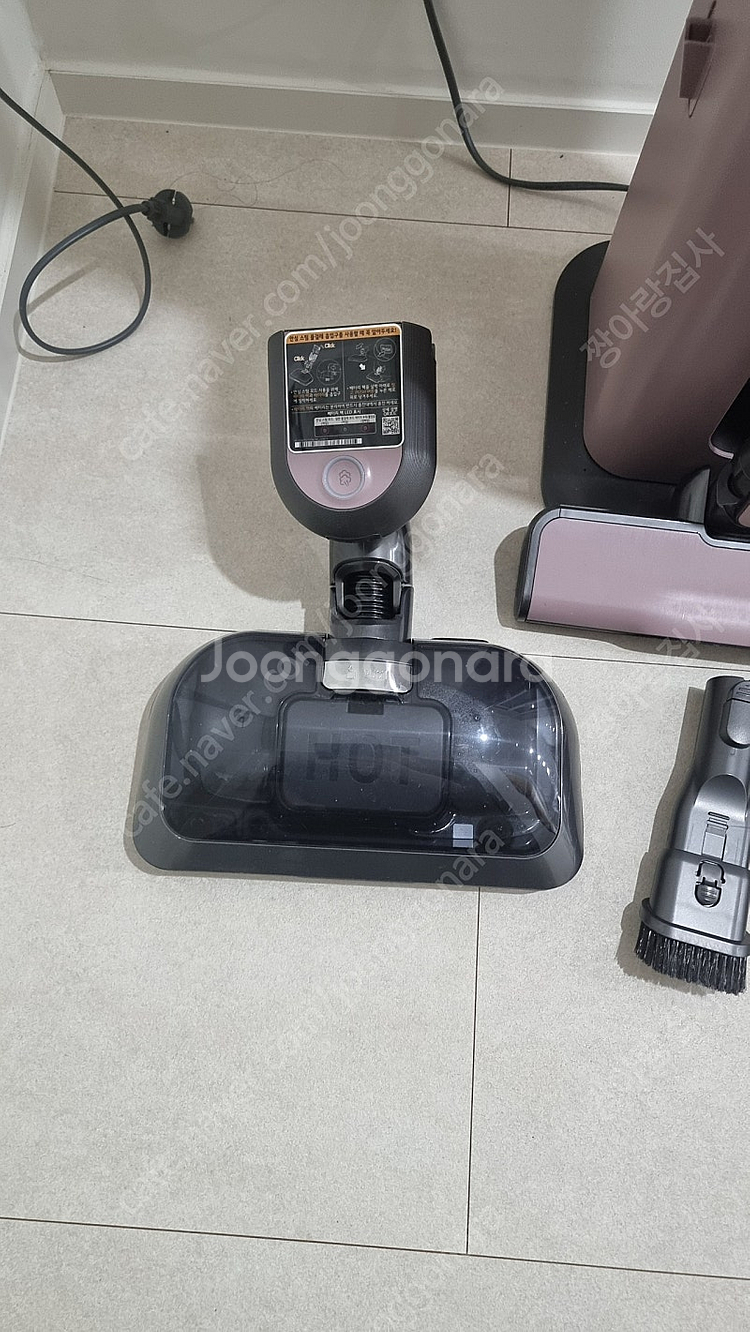 Lg오브제 스팀 무선청소기 풀세트 특A급 판매합니다--1