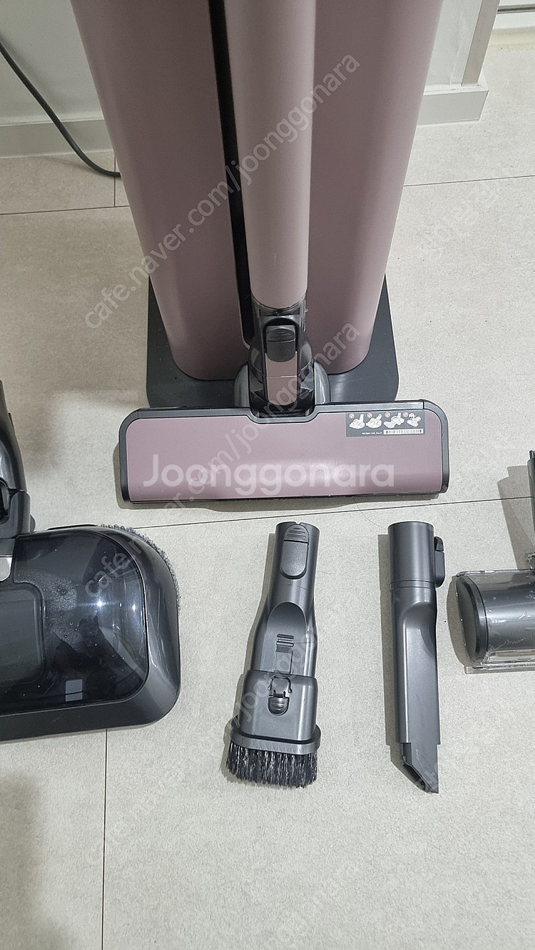 Lg오브제 스팀 무선청소기 풀세트 특A급 판매합니다--3