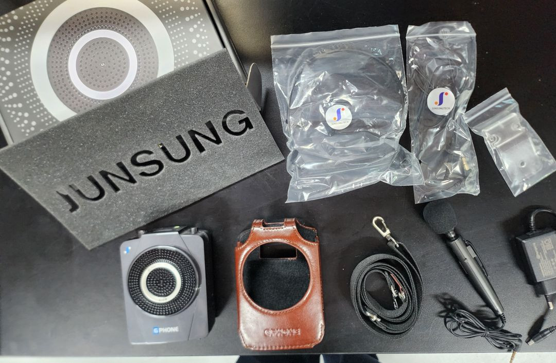 휴대용 마이크 앰프--4