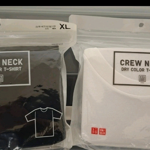 [새제품, 일괄 3장] 유니클로 무지 반팔티셔츠