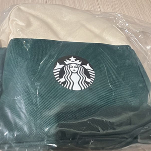 스타벅스 투고 그린 쿨링백, 보냉백 이미지