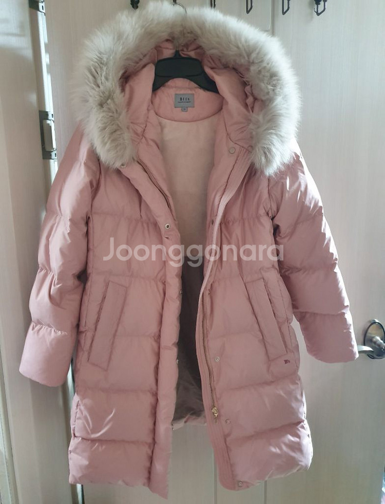 been 빈 폭스퍼 구스다운 패딩 165 거위털 여우털--0