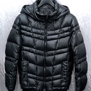 게스 유광 덕다운 패딩 자켓 100