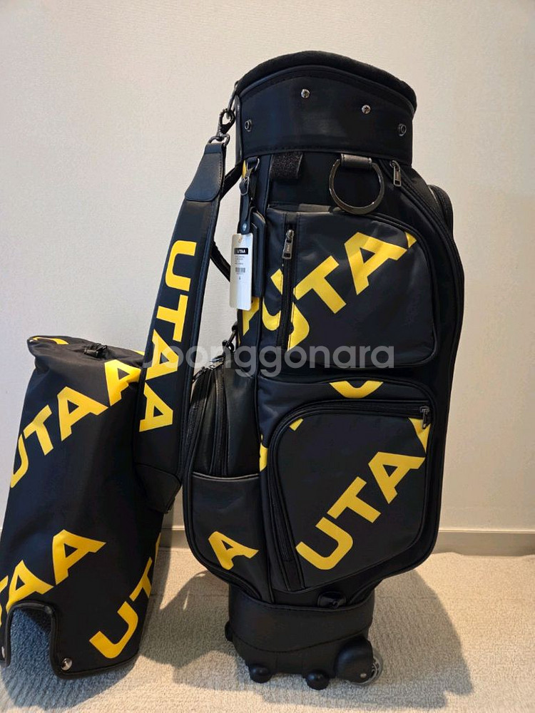 국내당일발송 유타 UTAA 골프백 캐디백 바퀴형--0