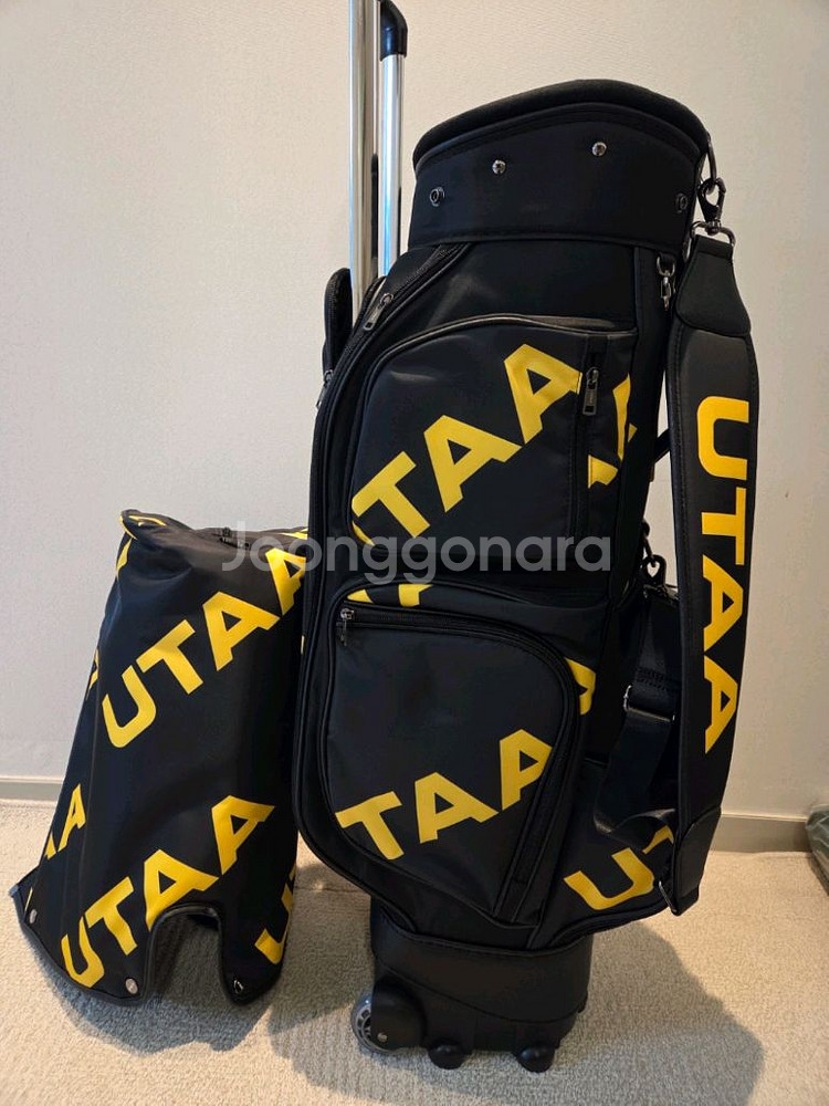 국내당일발송 유타 UTAA 골프백 캐디백 바퀴형--1