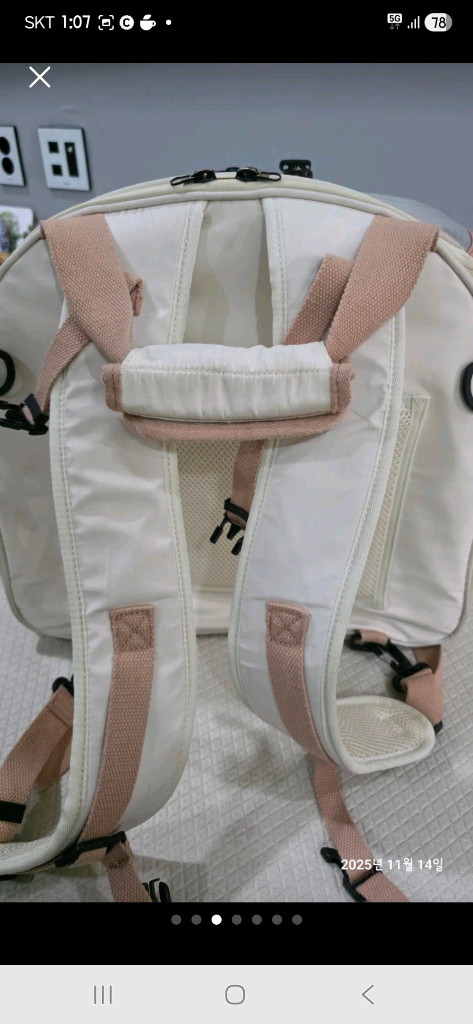 어답트미 쉽고백팩 반려동물 캐리백 기내용(M)--1