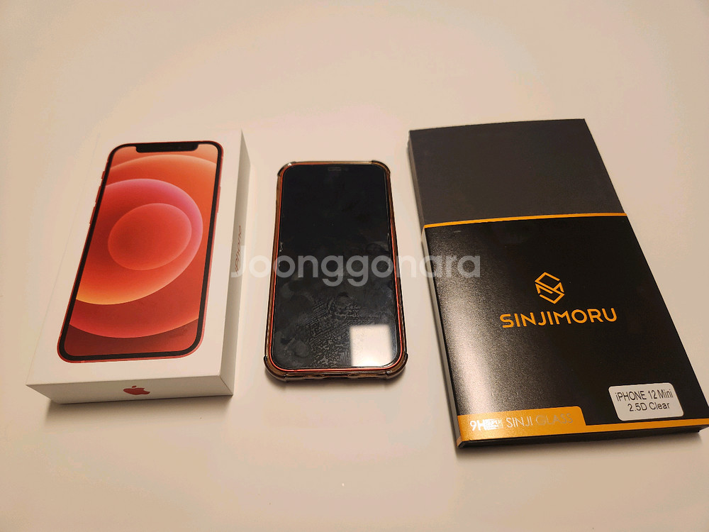 아이폰12미니 레드 128GB 및 에어팟프로1--0