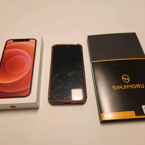 아이폰12미니 레드 128GB 및 에어팟프로1