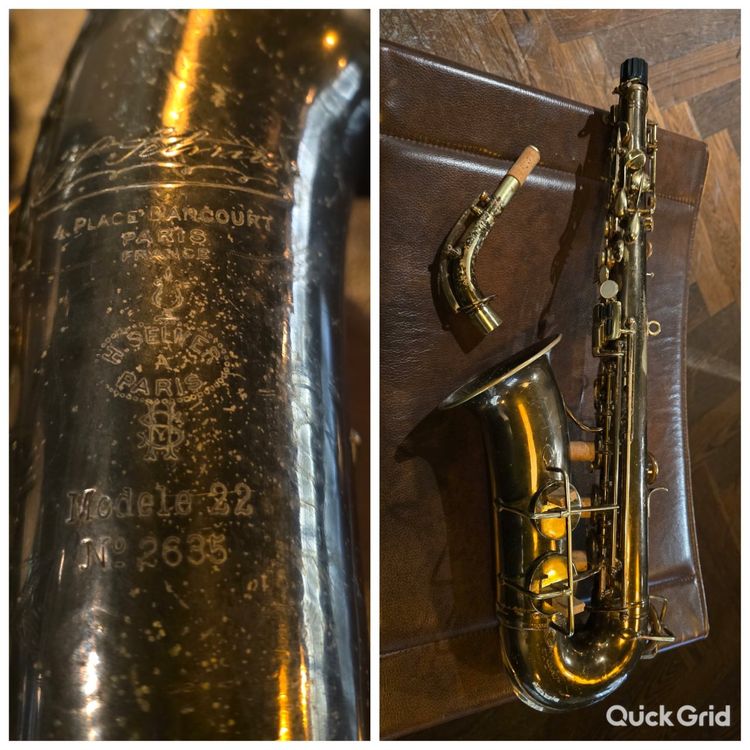 기능상 신품 셀마 모델 22 알토 색소폰 팝니다 이미지