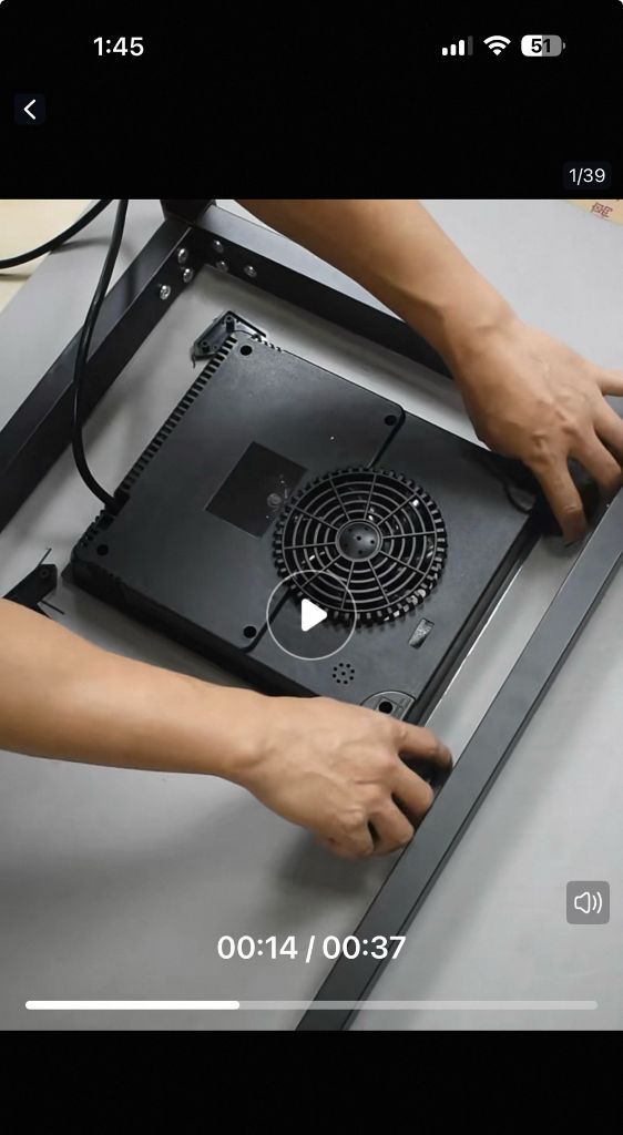 amk 안보이는 빌트인 히든 인덕션 새상품 판매합니다.--2