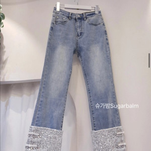 크리스탈 스팽글 청바지 새상품 m