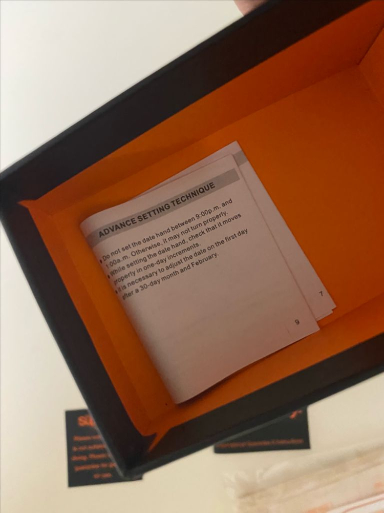 슈퍼드라이 10ATM 방수 시계 이미지