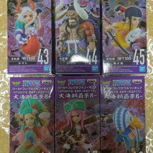 원피스 월드컬렉터블 대해적백경 8탄 팝니다.