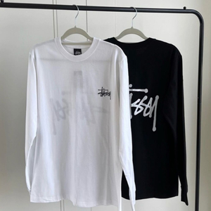 스투시 베이직 롱슬리브 긴팔티