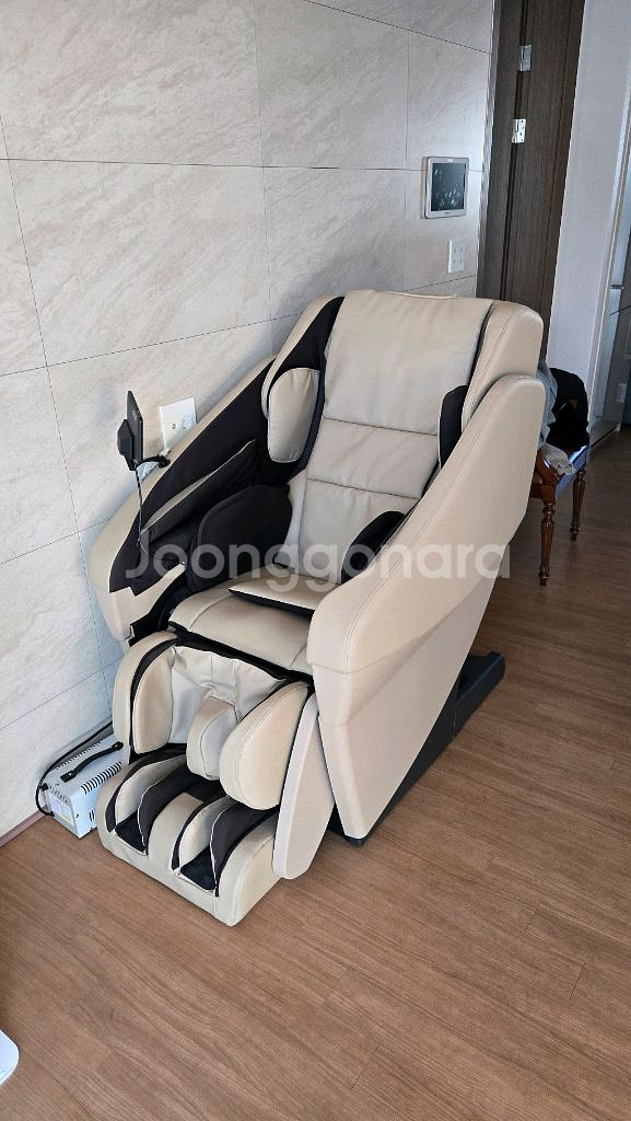 한국어 다국어 지원 파나소닉 안마의자 최상위모델 EP-MA120 리얼 프로 룩소르베이지 모델--0