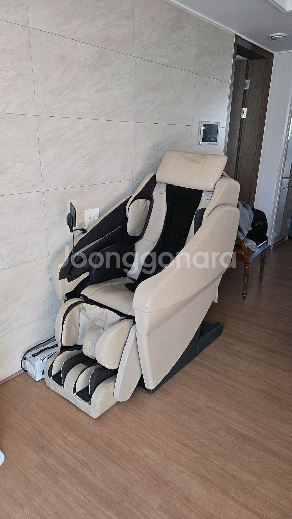 한국어 다국어 지원 파나소닉 안마의자 최상위모델 EP-MA120 리얼 프로 룩소르베이지 모델--1
